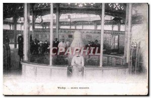 Old Postcard Vichy Source Ladies