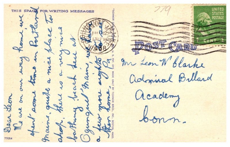 Maine Ogunquit Plaque on the Marginal  Way