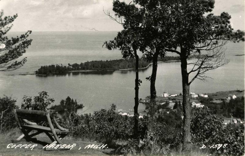 MI - Copper Harbor. *RPPC