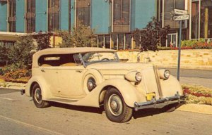 1936 Super Eight Packard 4-Door Phaeton Classic Car c1960s Vintage Postcard