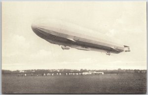 LZ 127 Graf Zeppelin German Passenger-Carrying Hydrogen-Filled Airship Postcard