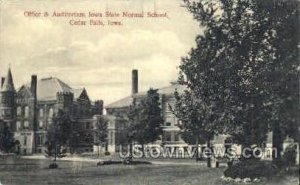 Iowa State Normal School - Cedar Falls  