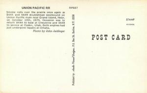 Railroad, Engine Union Pacific Engine 8444 and 4449 Doublehead, Audio Visual