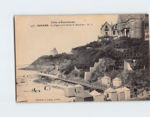 Postcard La Digue et la Pointe du Moulinet Côte d Émeraude Dinard France