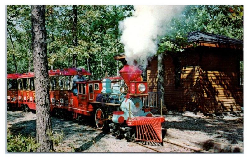 1970s Wheaton Village Special Train, Millville, NJ Postcard