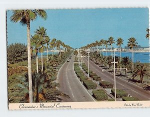 Postcard Clearwater's Memorial Causeway, Clearwater, Florida