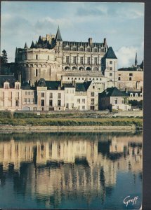 France Postcard - Amboise - Le Chateau Se Refletant Dans La Loire    T718