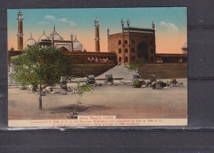 INDIA, DELHI, JUMA MASJID, MOSQUE, c1910 ppc., unused.
