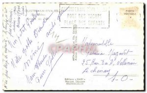 Modern Postcard Ouistreham port Entree Boat