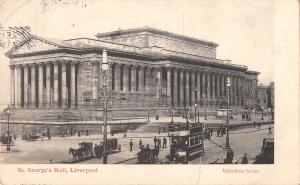 uk12488 valentines series st georges hall liverpool  real photo uk