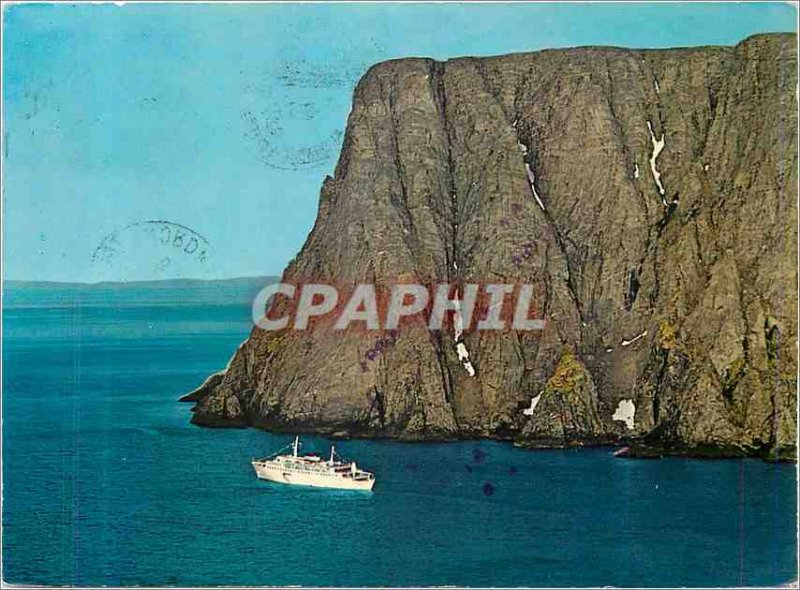 Postcard Modern Norway Turistbat Passerer Nordkapp Boat