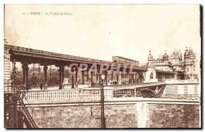 Old Postcard Phonocarte The Sonorine Paris viaduct Passy metro TOP