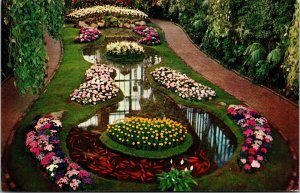 Vtg St Louis Missouri MO Floral Display Jewel Box Forest Park Postcard