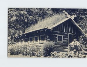 Postcard A Scene At Little Norway, Blue Mounds, Wisconsin