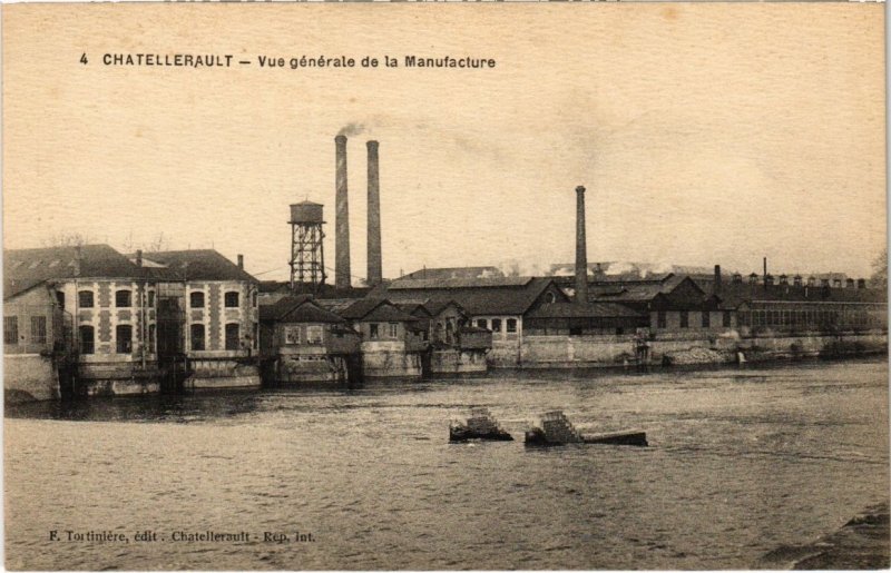 CPA CHATELLERAULT - Vue générale de la Manufacture INDUSTRY (111765)