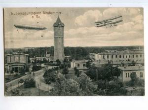 247968 WWI POLAND Neuhammer airship 1915 year military RPPC