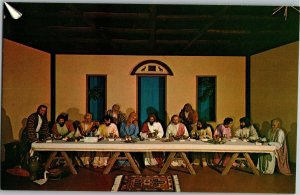 Last Supper King of Kings Wax Museum Sunken Gardens St Petersburg FL PostcardC11