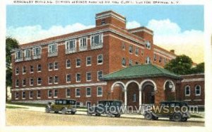 Woodbury Bldg in Clifton Springs, New York