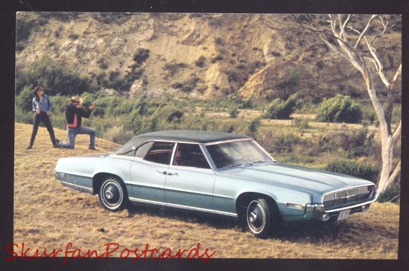 1969 FORD THUNDERBIRD VINTAGE CAR DEALER ADVERTISING 