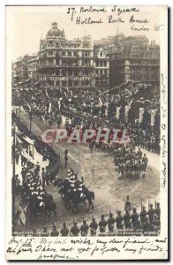 Great Britain Great Britain Postcard Old London Coronation 1902 King and quee...