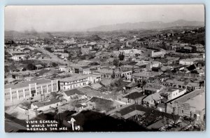 Nogales Sonora Mexico Postcard General View Whole Site c1920's RPPC Photo