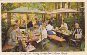 Oregon Ranch Agness Dining Patio Singing Springs