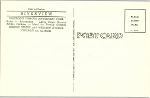 Chrome AMUSEMENT PARK Chicago Illinois IL AH8912