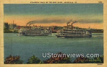 Steamboat Race, Ohio River - Louisville, KY