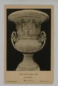 France - Versailles. Chateau Gardens, Louis XIV Marble Vase