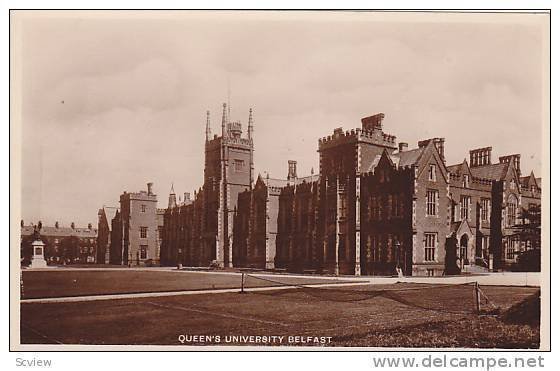 RP: Queen's University , BELFAST , Northern Ireland , 1910-20s