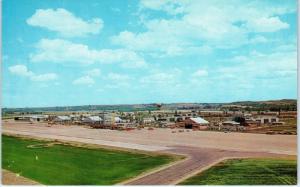 SIOUX CITY, IA Iowa    MUNICIPAL  AIRPORT    c1950s     Postcard