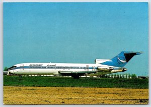 Airplane Postcard Syrianair Airlines Airways Boeing 727-200 YK-AGB Paris FJ13