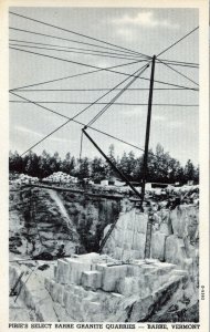 [ Photo-Platin ] US Vermont Barre - Pirie's Select Granite Quarries - View 1