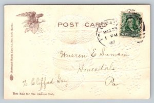 1907  Easter Greetings    Postcard