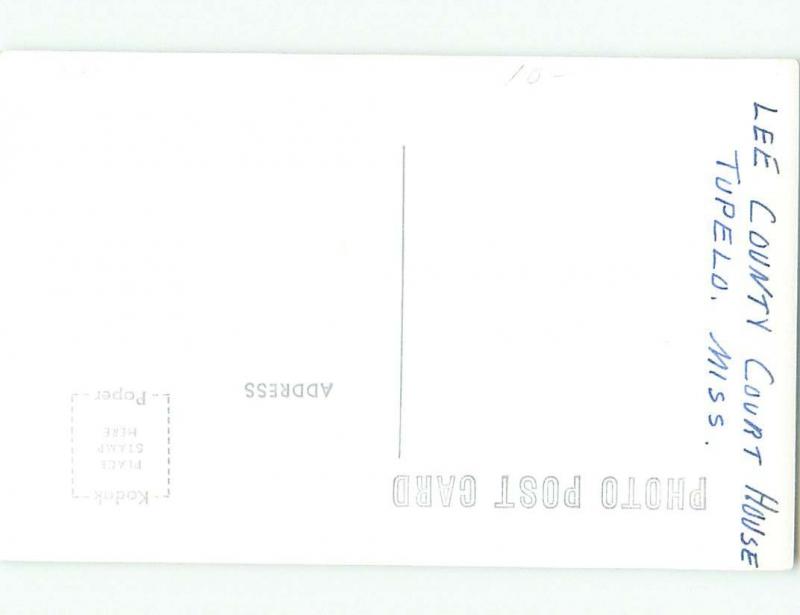 old rppc NICE VIEW Tupelo Mississippi MS i8718