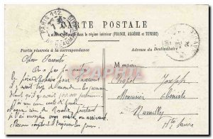 Old Postcard Paris Triumph of the Republic Square of the Nation Lion