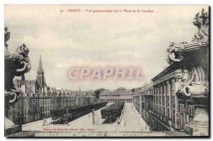 Old Postcard Nancy Panoramic Place de la Carriere