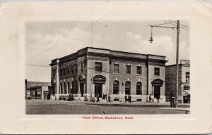 Post Office Saskatoon SK Saskatchewan c1912 Pugh Postcard H40 * as is