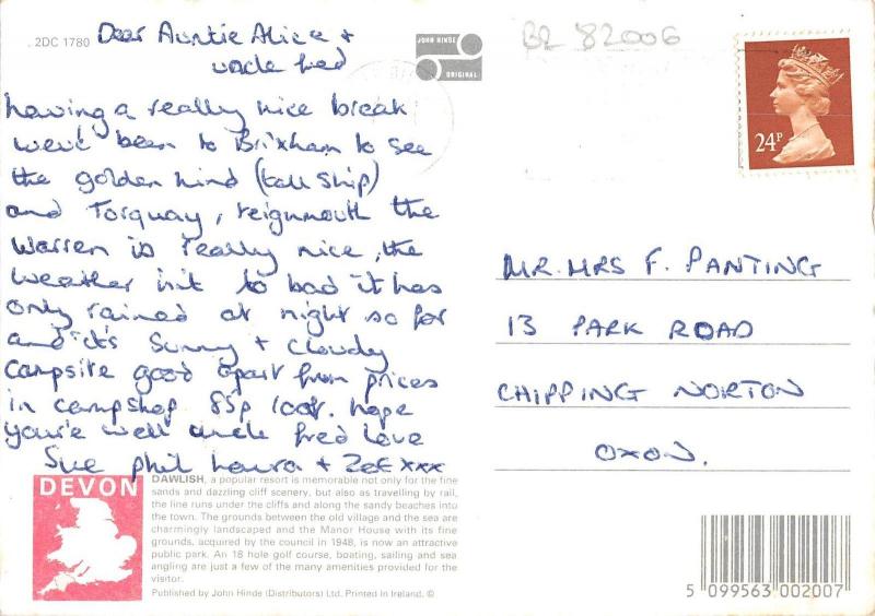 BR82006 dawlish devon   uk