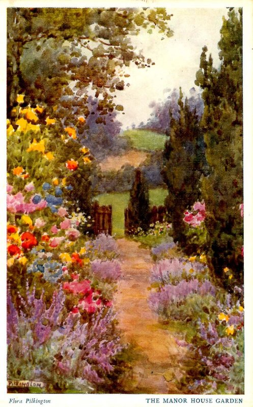 UK - England, Lee, SE London. Manor House Garden (Artist: Flora Pilkington)