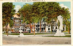 NJ - Hackensack. Courthouse Square