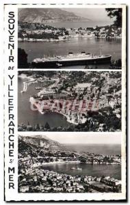 Modern Postcard Villefranche Sur Mer