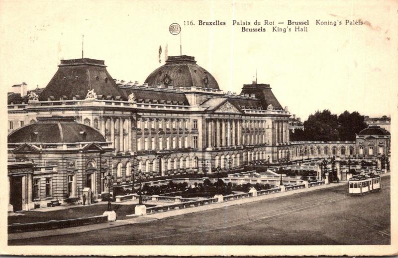 Belgium Brussells Palais du Roi 1931