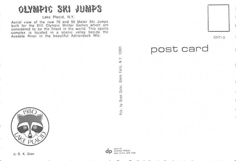 Olympic Winter Games 1980 - Lake Placid, New York