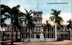 Postcard Judiciary Building in Honolulu, Hawaii