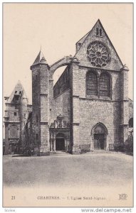 Chartres , Eure-et-Loir , France , 00-10s ; L'Eglise Saint-Aignan