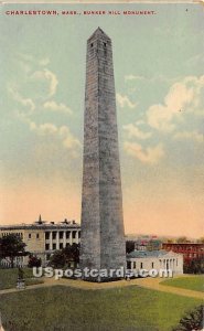 Bunker Hill Monument - Charlestown, Massachusetts MA  