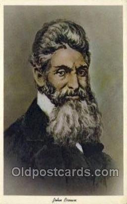 John Brown Famous People Unused 