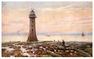 England The Eddystone Lighthouse Tuclk's  7259