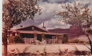 Arizona Marble Canyon Lodge Navajo Bridge 1940s Intermountain Postcard 20-11525